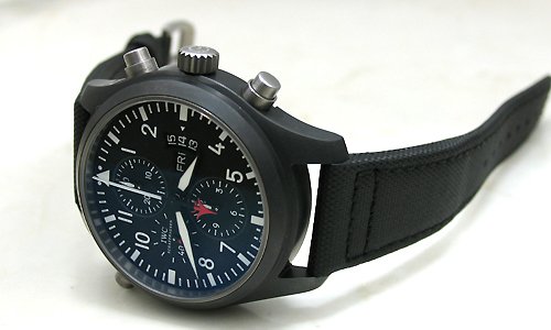 IWC パイロットウォッチ ダブルクロノグラフ・トップガン IW379901